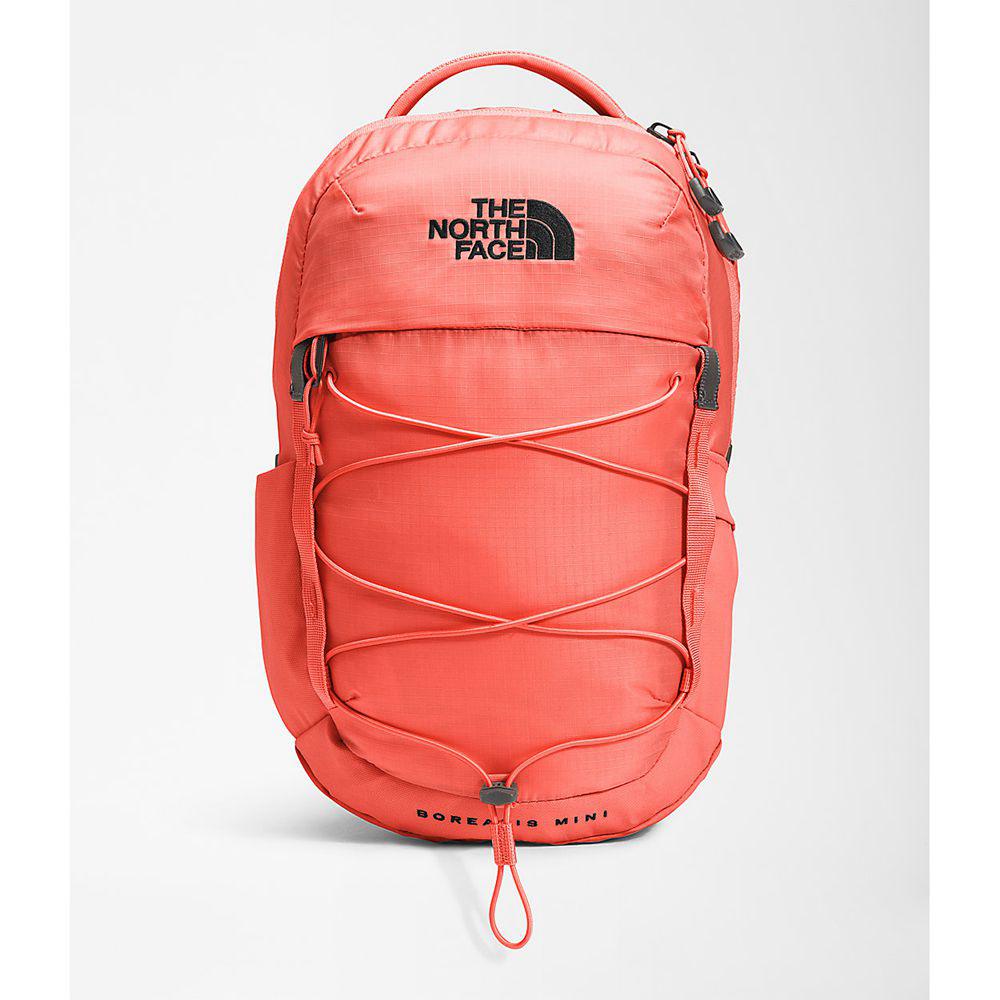 The North Face Borealis Mini Γυναικεια Σακιδιο Πλατησ - Πορτοκαλι / Μαυρα (VYHN05263)